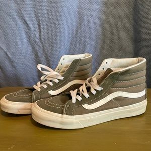 Green Vans High tops